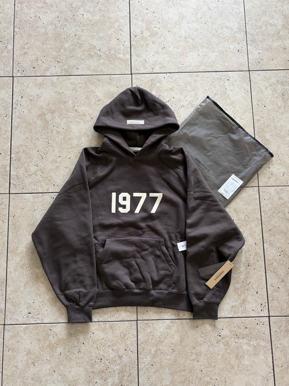 Essentials Fear Of God Iron 1977 Hoodie